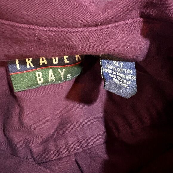 Trader Bay XLT Button-Down Shirt Men Relaxed Fit Cottagecore, Y2K Vibes - Picture 3 of 6